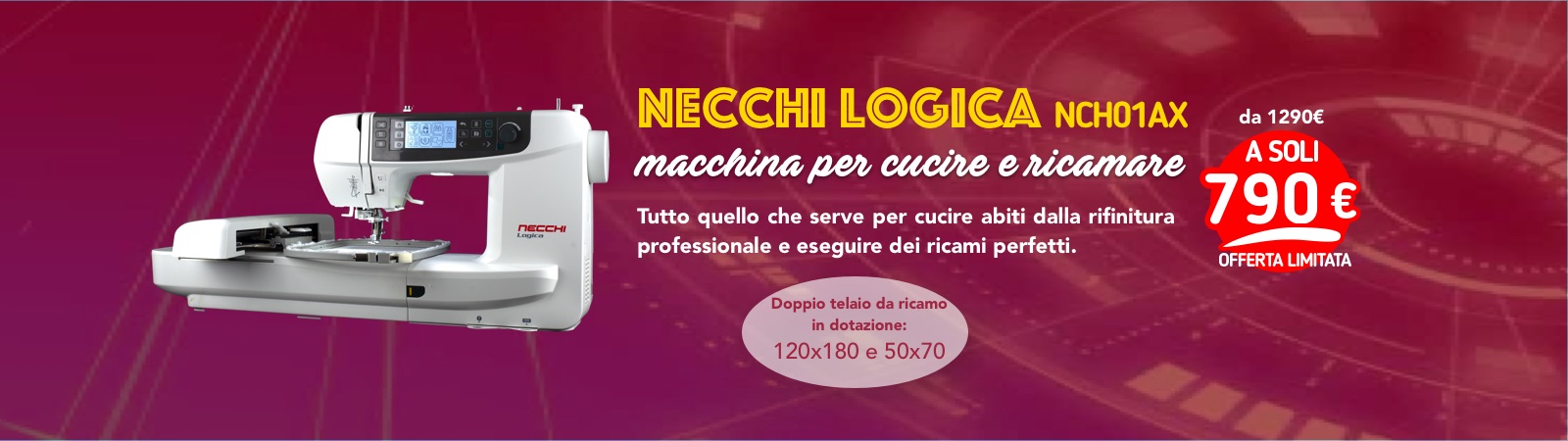 Necchi - I tuoi sogni a portata di manoNecchi